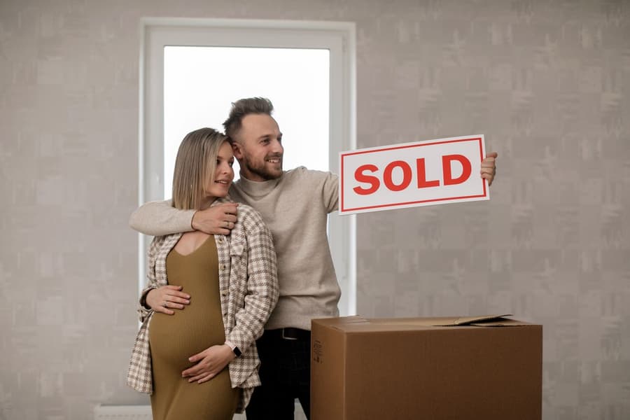 A real estate professional at work